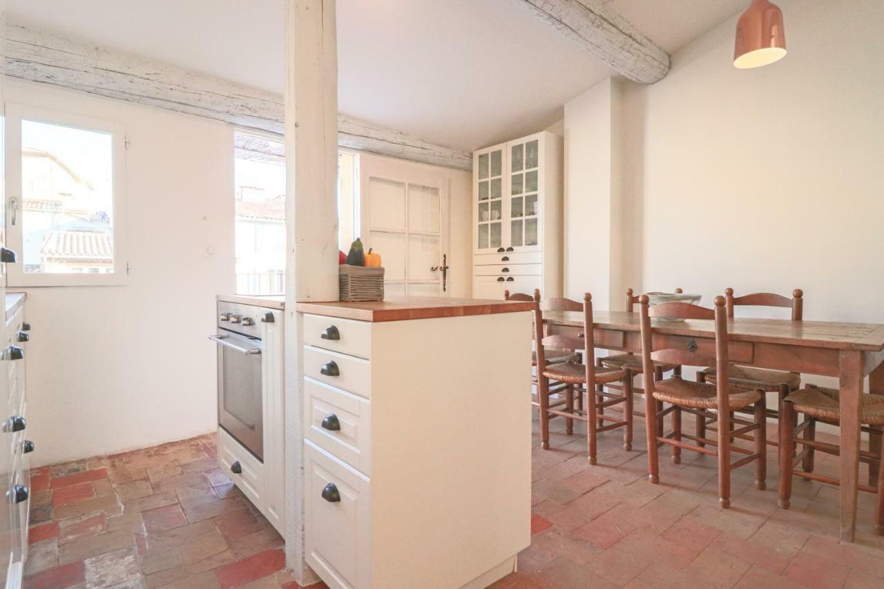 Clt - Unique Duplex & Terrace On The Provencal Market Antibes Eksteriør bilde