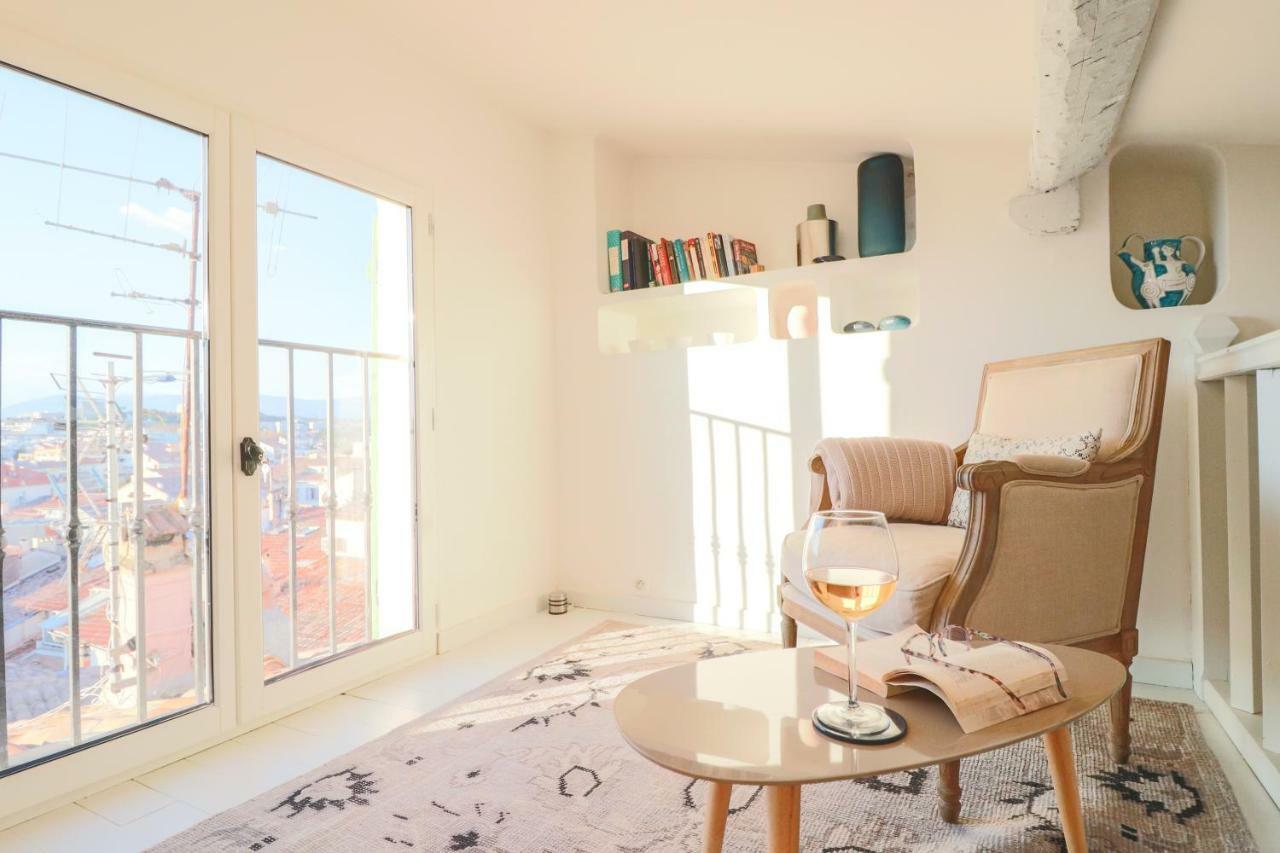 Clt - Unique Duplex & Terrace On The Provencal Market Antibes Eksteriør bilde