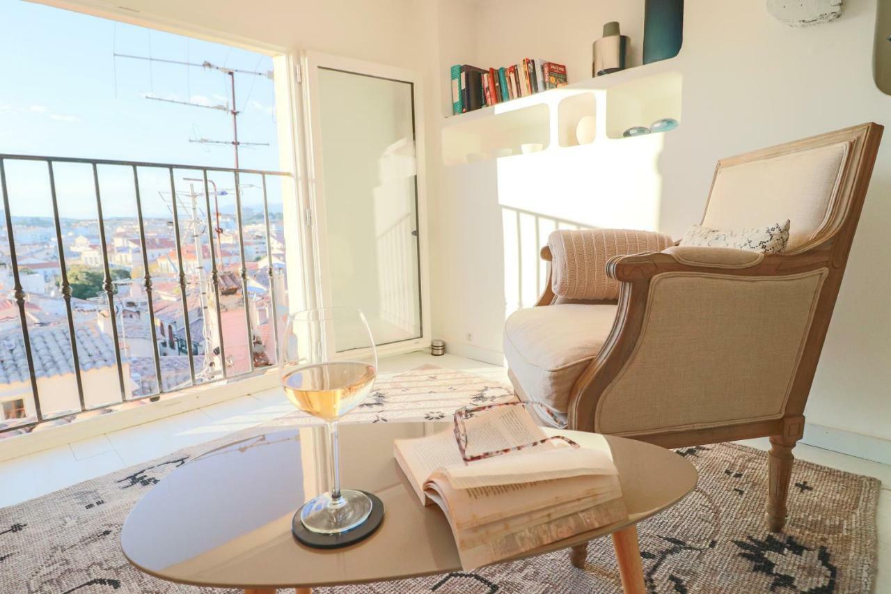 Clt - Unique Duplex & Terrace On The Provencal Market Antibes Eksteriør bilde