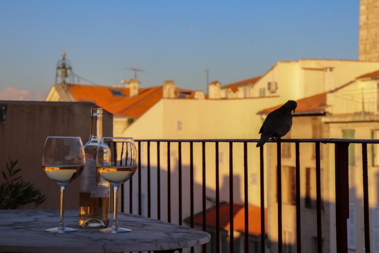 Clt - Unique Duplex & Terrace On The Provencal Market Antibes Eksteriør bilde